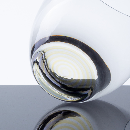 Szklanki typu tumbler 460 ml z żółtym spiralnym dnem 6 szt. - Optima Glas Lunasol