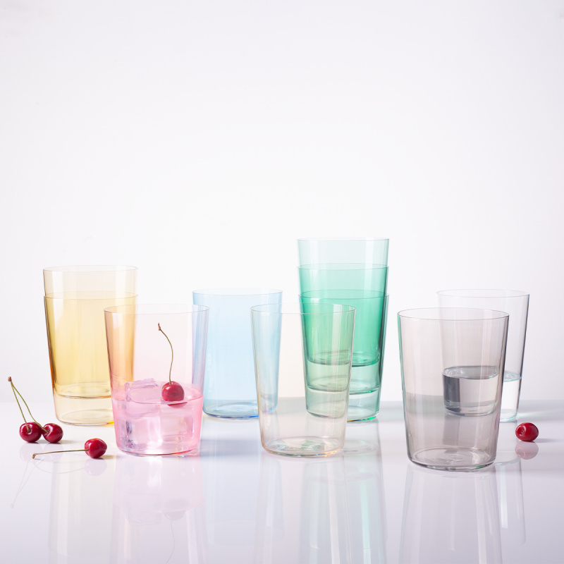 Szklanki Tumbler beżowe 515 ml zestaw 6 szt. – 21st Century Glas Lunasol META Glass
