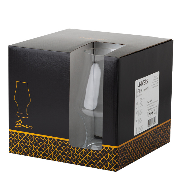 Szklanki do piwa 500 ml zestaw 4 szt. - Univers Glas Lunasol