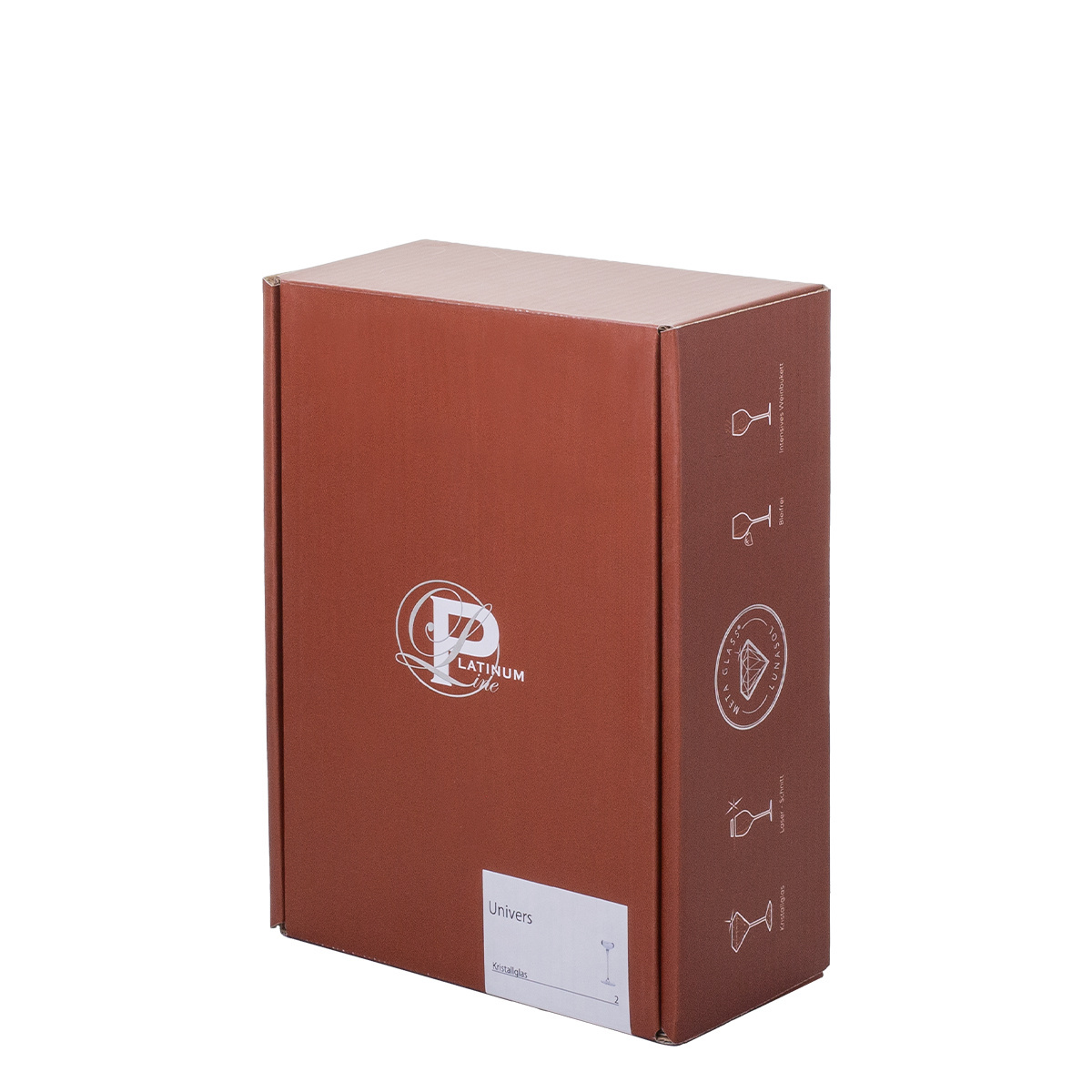Kieliszki Cognac zestaw 2 szt. - Univers Platinum Line