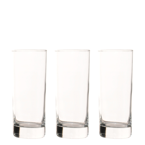 Szklanki Long drink zestaw 3 szt. - Basic