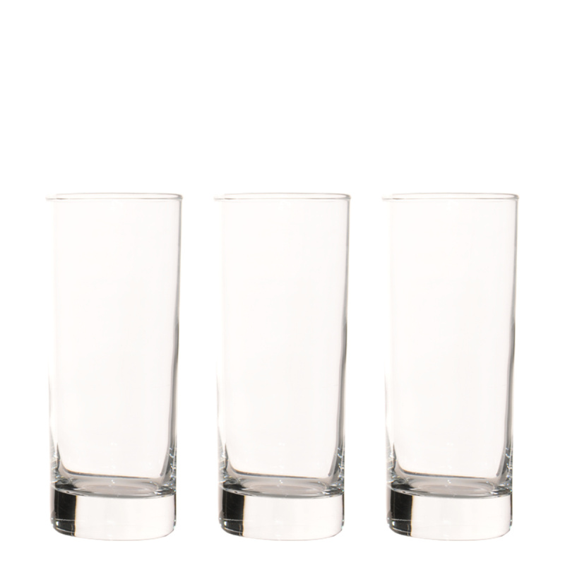 Szklanki Long drink zestaw 3 szt. - Basic