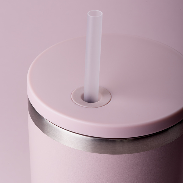 Kubek termiczny To Go Cup by Sola - matowy staroróżowy