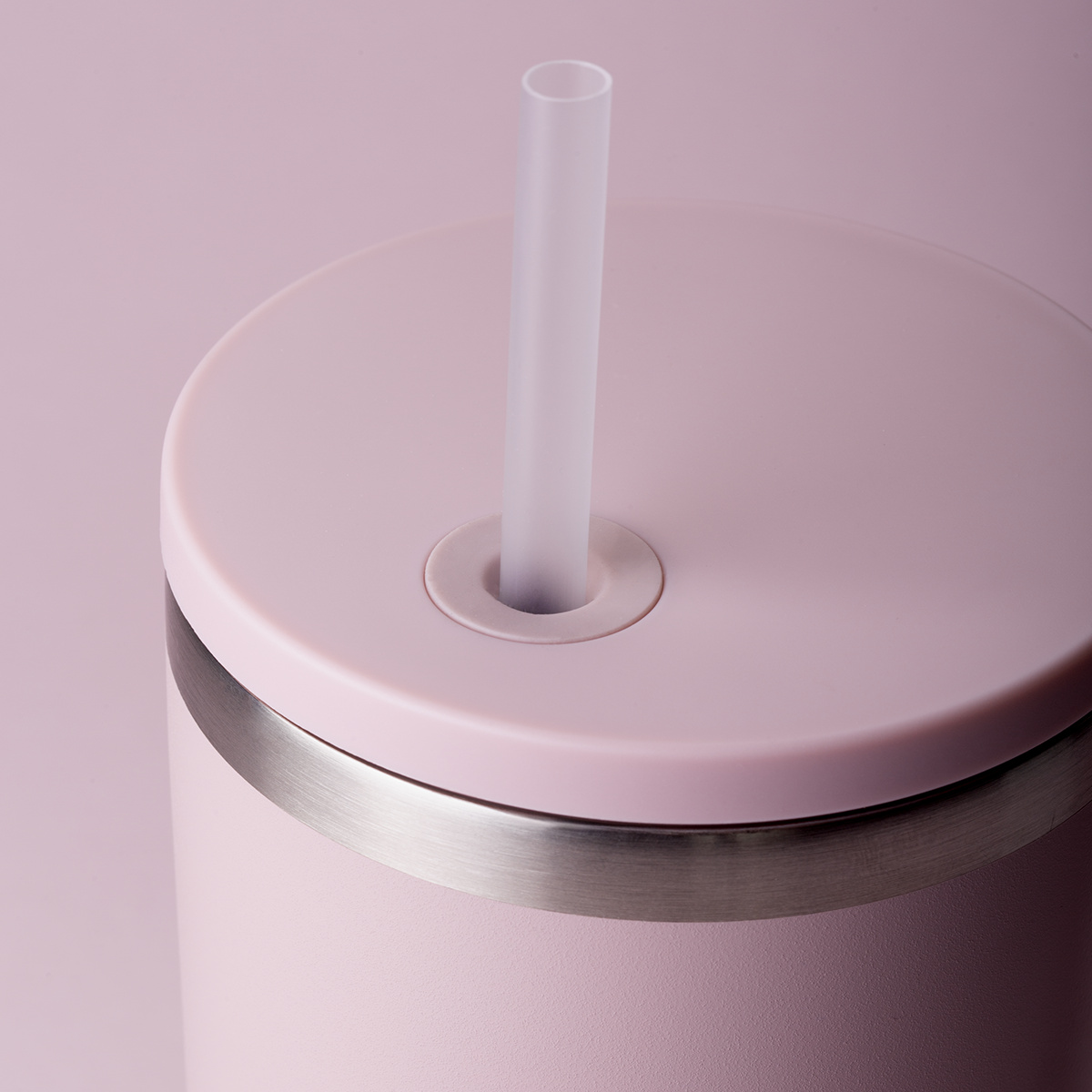 Kubek termiczny To Go Cup by Sola - matowy staroróżowy