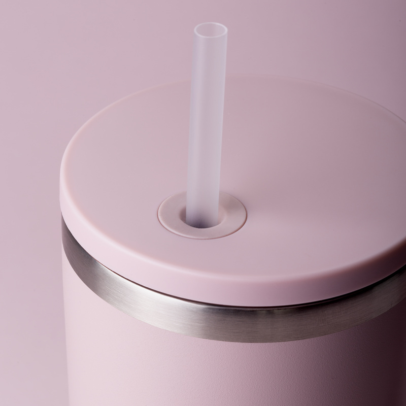 Kubek termiczny To Go Cup by Sola - matowy staroróżowy