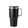 Szklanka do picia z podwójnymi ściankami 900 ml czarny mat