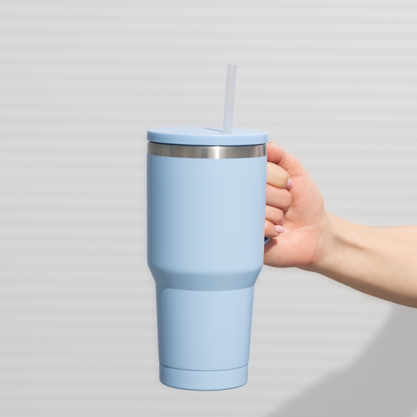 Kubek termiczny To Go Cup by Sola - jasnoniebieski matowy