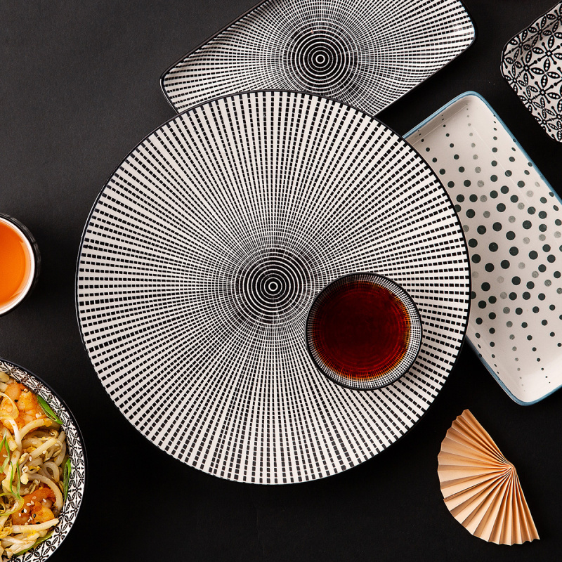 Zestaw porcelanowy 24 el. – Elements Asia Fire