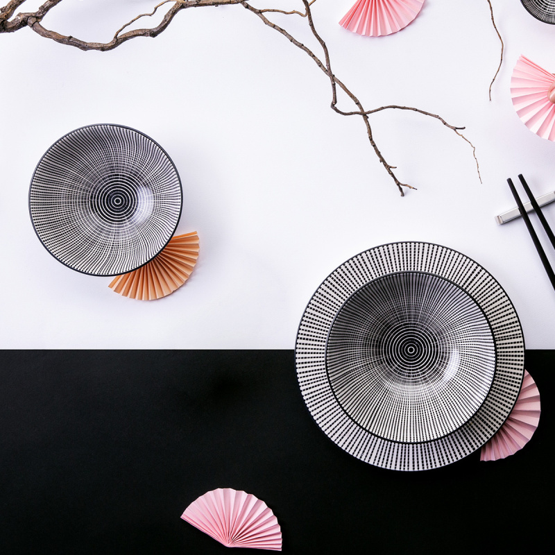 Zestaw porcelanowy 24 el. – Elements Asia Fire