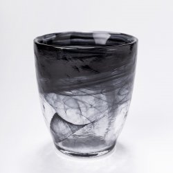 Szklany zestaw czarny 25 szt. - Elements Glass