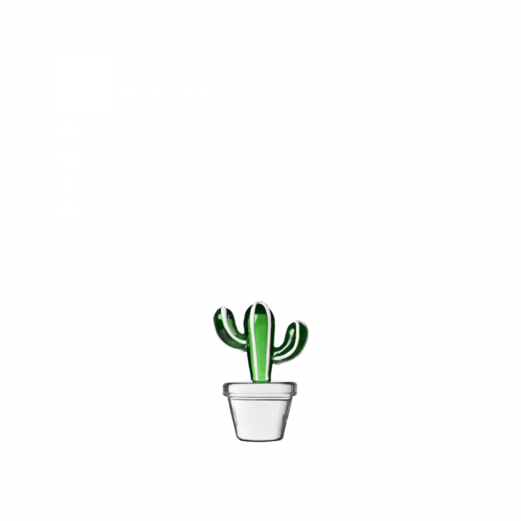 Przycisk do serwetek z zielonym kaktusem - Ichendorf
