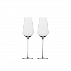Kieliszki do szampana 300 ml zestaw 2 szt - FLOW Glas Platinum Line