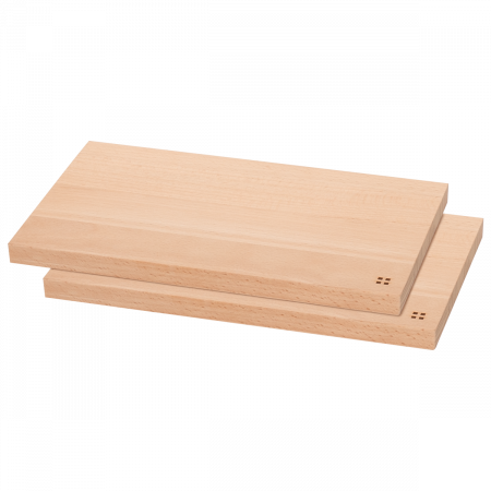 Drewniana deska do krojenia zestaw 2-częściowy - Basic