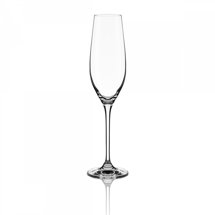 Kieliszki Champagner 210 ml zestaw 6 szt - Premium Glas Crystal