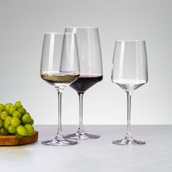 Kieliszki do czerwonego wina 520 ml zestaw 4 szt - Century Glas Lunasol