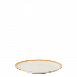 Serwis porcelanowy ze złotym rantem 20 szt – Flow Lunasol