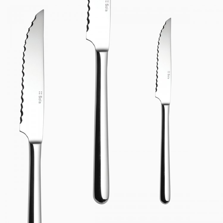 Nóż do steków z wydrążonym uchwytem - Como