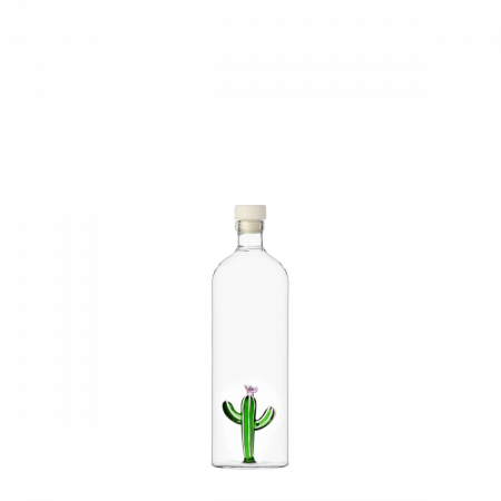 Butelka z zakrętką z zielonym kaktusem 1,1 l