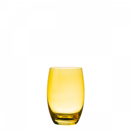 Kubki Tumbler żółte 460 ml, 6 sztuk - Optima Glas Lunasol