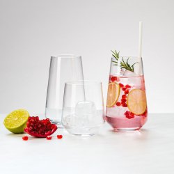 Kieliszki Tumbler 500 ml zestaw 4 szt - Century Glas Lunasol META Glass