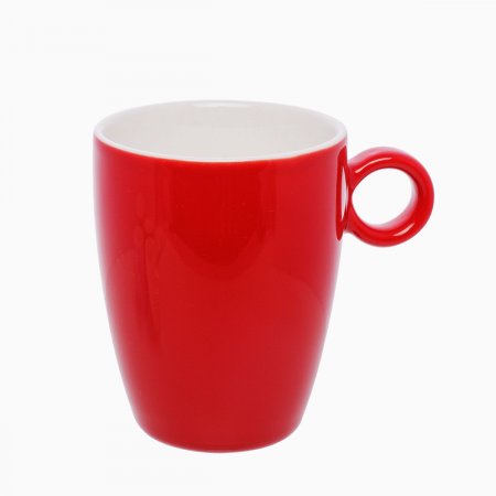 Filiżanka wysoka do kawy czerwona 190 ml – RGB