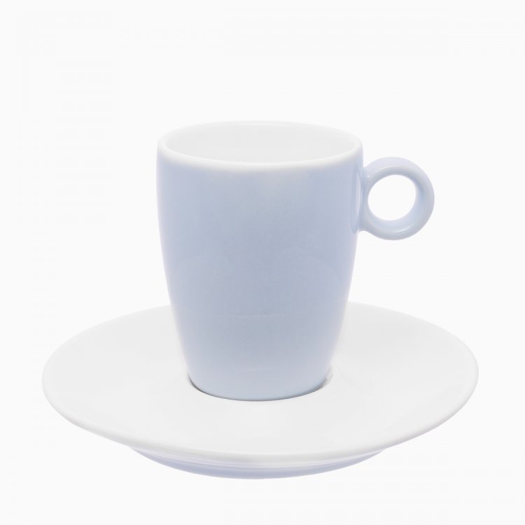 Spodek pod kawę/herbatę jasnoniebieski 15 cm - RGB