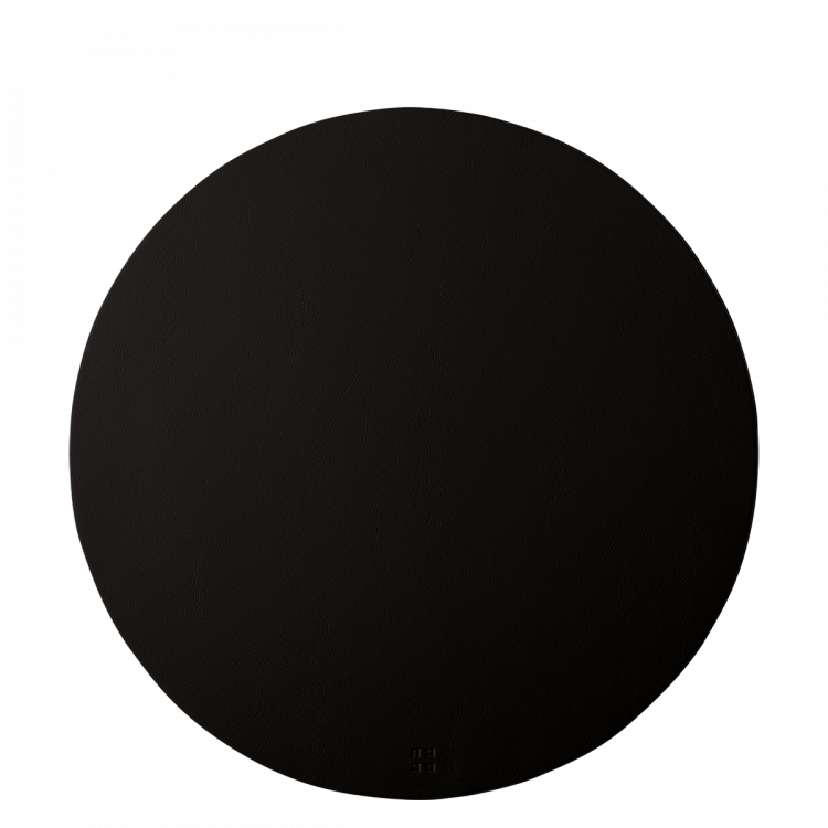 Obrus czarny obrus ø 38 cm – Elements Ambiente