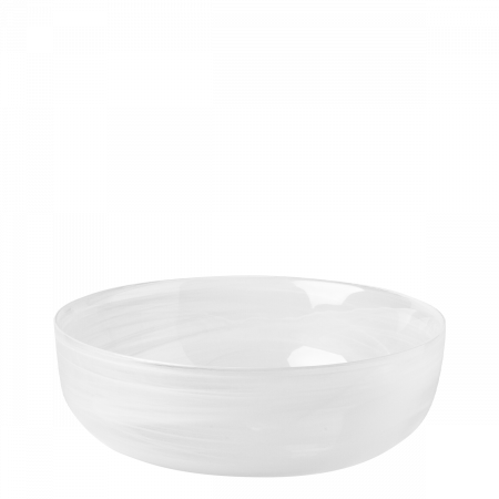 Miska biała 21 cm - Elements Glass