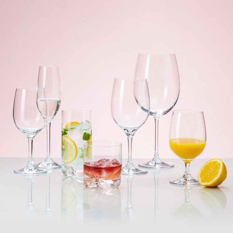 Kieliszki do białego wina 310 ml zestaw 4 szt - Anno Glas Lunasol META Glass