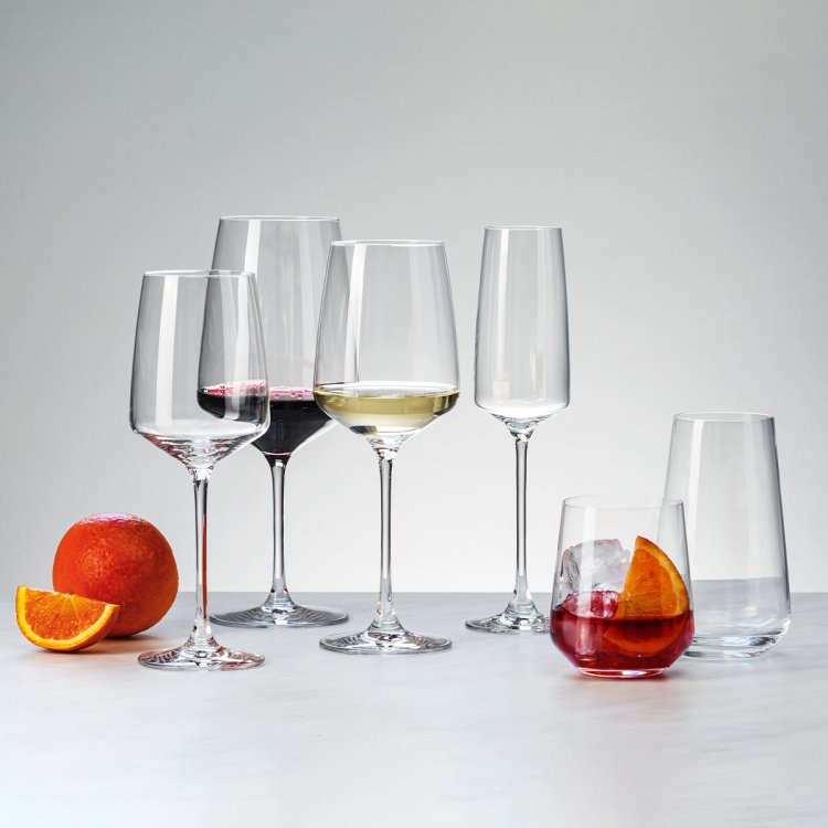 Kieliszki do czerwonego wina 520 ml zestaw 4 szt - Century Glas Lunasol
