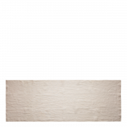 Kredowy lniany bieżnik na stół 50 x 140 cm - Gaya Ambiente