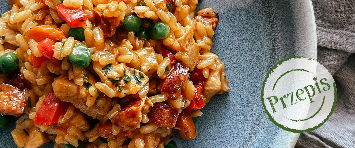 Risotto alla primavera z kurczakiem