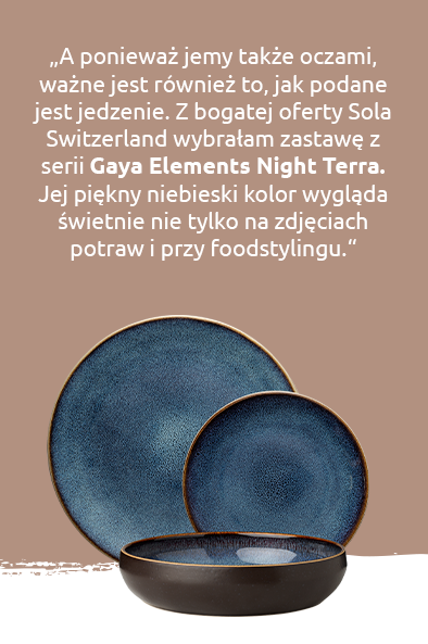 Zestaw talerzy 18 szt. - Gaya Elements Night Terra